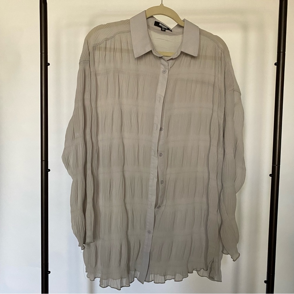 Missguided tall long sleeve top